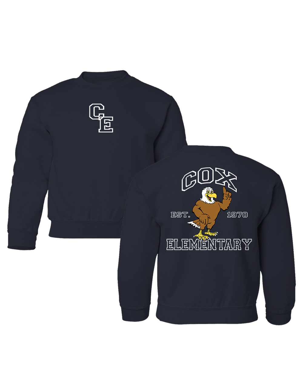 Youth Eagles Established Crewneck Pre-order