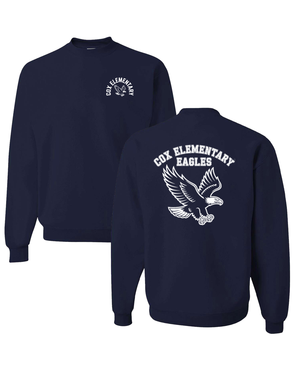 Adult Outlined Eagle Crewneck Pre-order