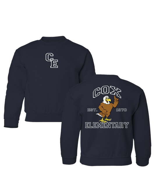 Youth Eagles Established Crewneck Pre-order