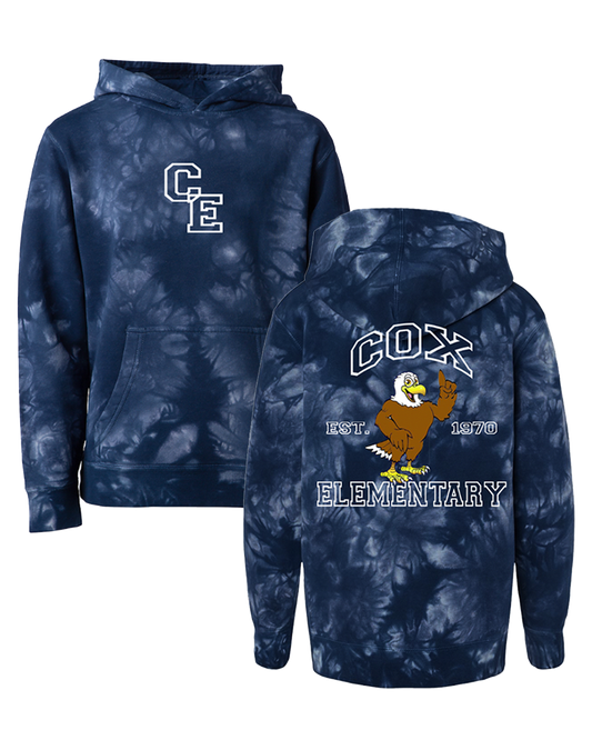 Youth Eagles Established Tie Dye Hoodie Pre-order