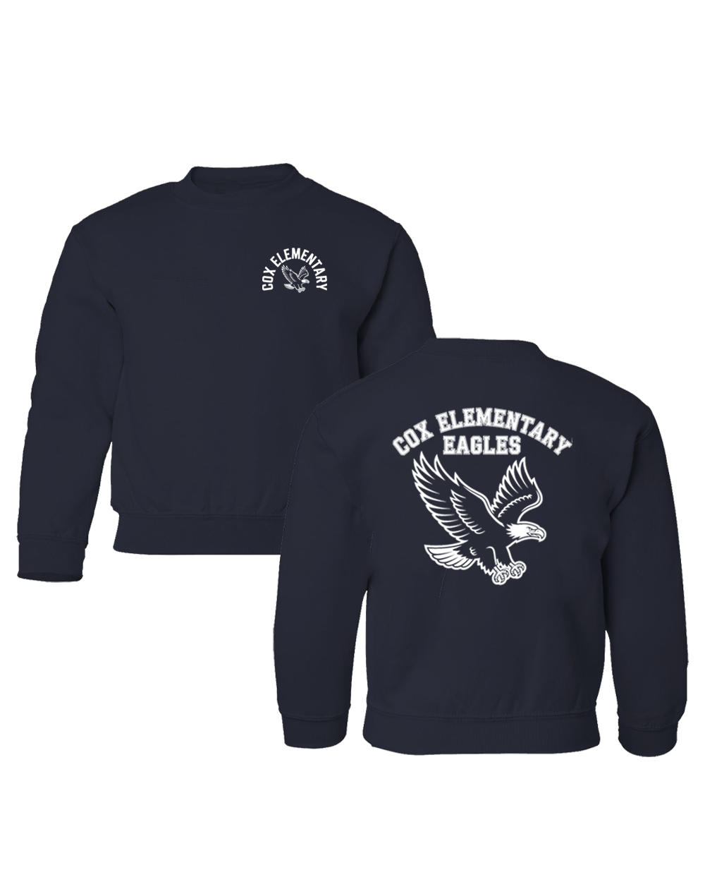 Youth Outlined Eagle Crewneck Pre-order