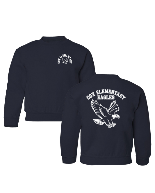 Youth Outlined Eagle Crewneck Pre-order